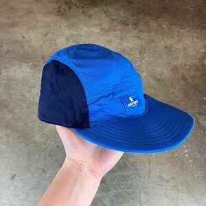 Saysky brown and blue reversible running hat